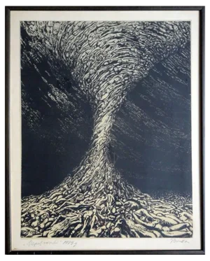 Whirlwind, 1979, Lithograph