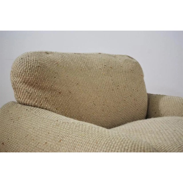 Textile Sofas and Armchair in Wool from Busnelli, 1970s, Set of 3 For Sale - Image 7 of 18