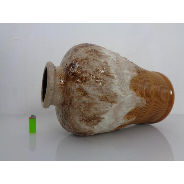 Large Lava Ceramic Model 650/45 Vase from Dümler & Breiden, Germany, 1970s For Sale - Image 10 of 18