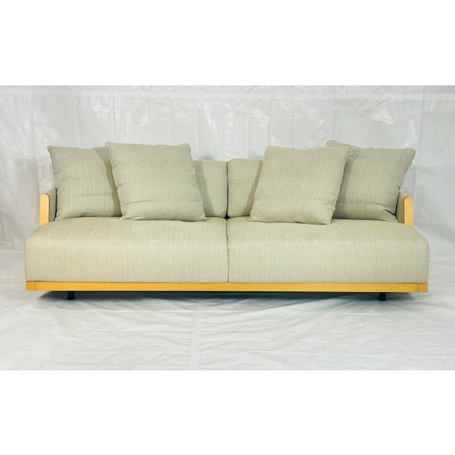 3 Seater Sofa Made in Italy by Antonello Mosca for Giorgetti, Italian Modern For Sale - Image 9 of 18