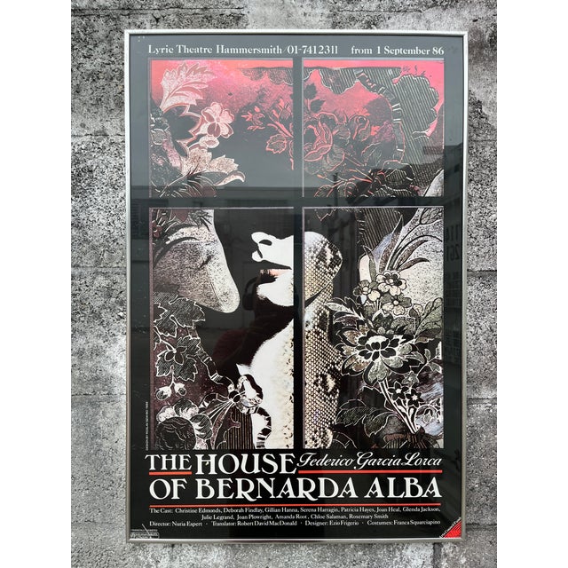 1986 "The House of Bernarda Alba" Original Promotional Poster by Roslav Szaybo For Sale - Image 11 of 18