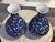 Ceramic Blue and White Porcelain Vases - A Pair For Sale - Image 7 of 8