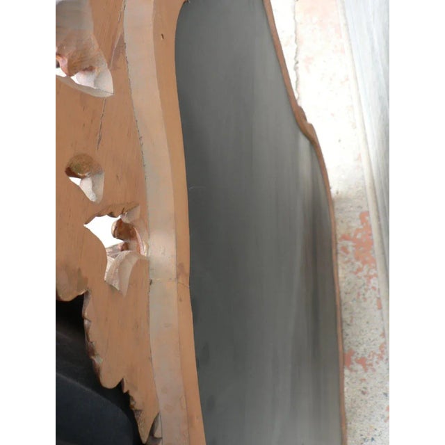 Rococo Mid-Century Rococo Mirror, 1950s For Sale - Image 3 of 14