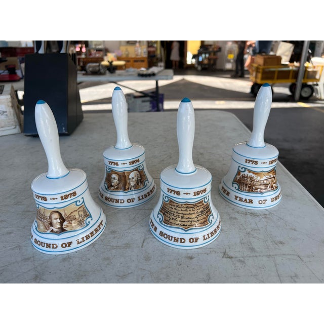These are collectible Hammersley "Sound of Liberty" commemorative bells made of fine bone china in England. Commemorative...