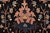 Heriz Rug 5’11” X 8’11” Black Wool Vintage Traditional Hand-Knotted Carpet For Sale - Image 9 of 13