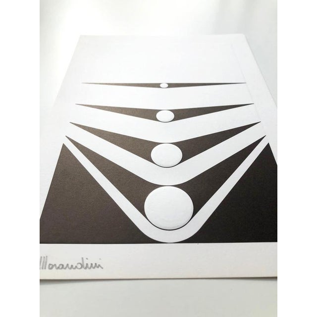 Marcello Morandini, Untitled, 1977, Paper For Sale - Image 3 of 5