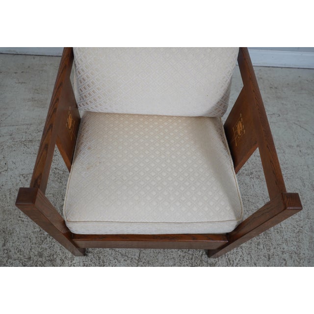 Pair Stickley Harvey Ellis Arts & Crafts Cube Chairs Chairish