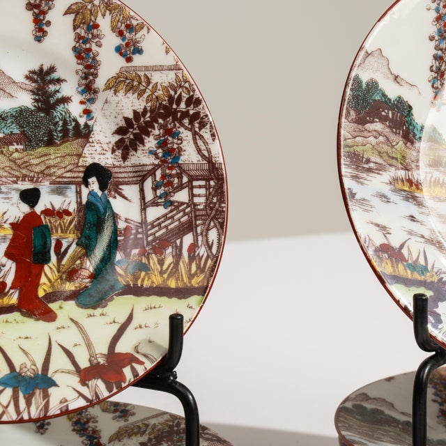 Mid 20th Century Czech Republic White Porcelain Plate For Sale - Image 10 of 18