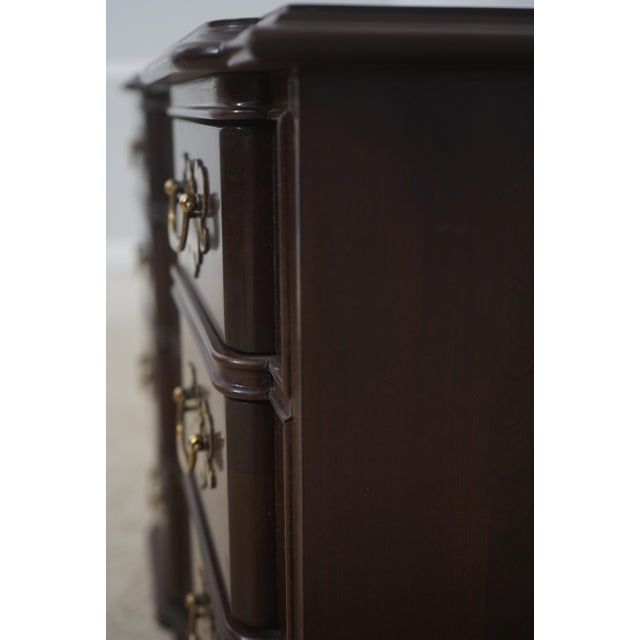 Ethan Allen Cherry Block Front Bachelor's Chest For Sale - Image 13 of 18
