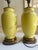 Glass Mid 20th Century Baccarat Style Yellow Opaline Glass Japonisme Lamps, Signed Baccarat - a Pair For Sale - Image 7 of 18
