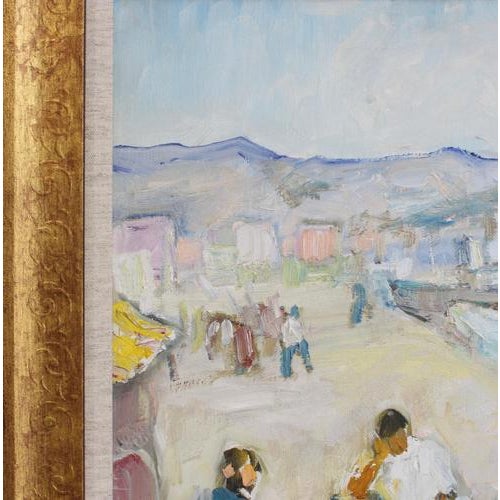 Alberto Chiancone, Sailors, 1960s, Oil on Canvas For Sale - Image 6 of 16