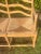 Textile Country French Bench Settee Canned Seats Vintage For Sale - Image 7 of 10