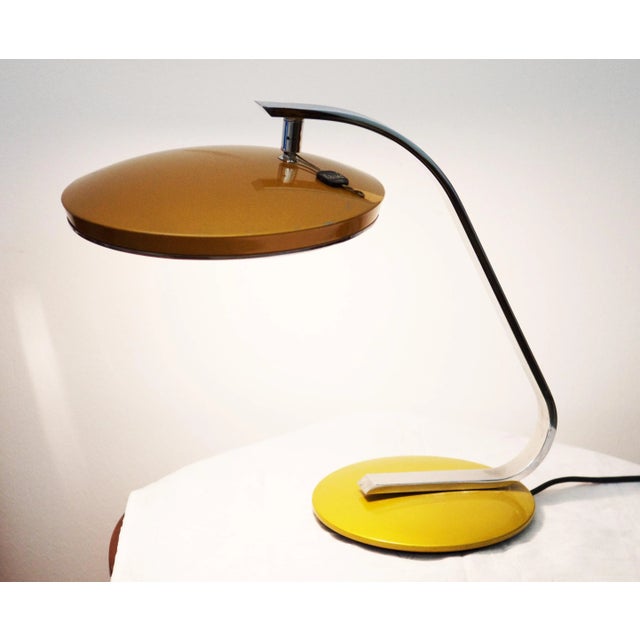 Bicolored Desk Lamp from Fase, 1960s For Sale - Image 4 of 12