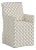 Slipcover for Stoffer Home x Cloth & Company for Lindy Slipcover Dining Armchair in Francie Floral Mauve For Sale