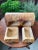 Vintage Rustic Natural Log Jewelry Box For Sale - Image 4 of 10