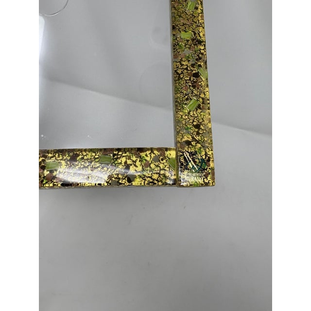 2010s Murano Glass Picture Frame For Sale - Image 5 of 5
