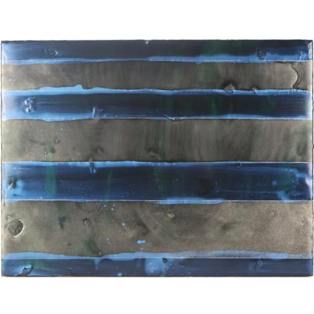 Erin Parish, Erin Parish Minimalist Abstract Resin and Oil Painting on Panel Woman Artist, 2005 For Sale - Image 4 of 9