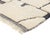 A crisp ivory field mapped with fine charcoal lines that wind and branch like a puzzle or a bird's-eye map — abstract,...