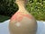 Ceramic Handcrafted 7” Studio Pottery Bottle Vase With Coral Brushwork, Signed For Sale - Image 7 of 11