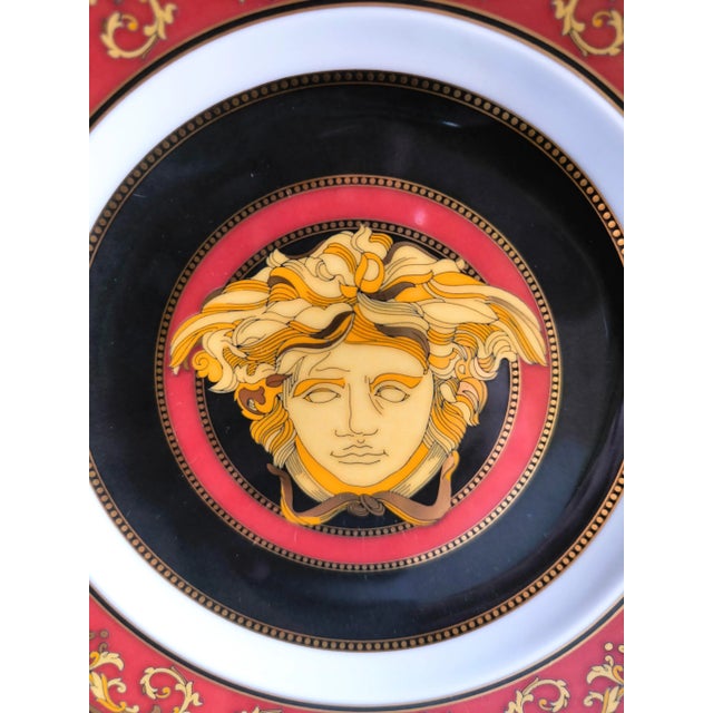 Ceramic 1990s Rosenthal Meets Versace Porcelain Plate For Sale - Image 7 of 8