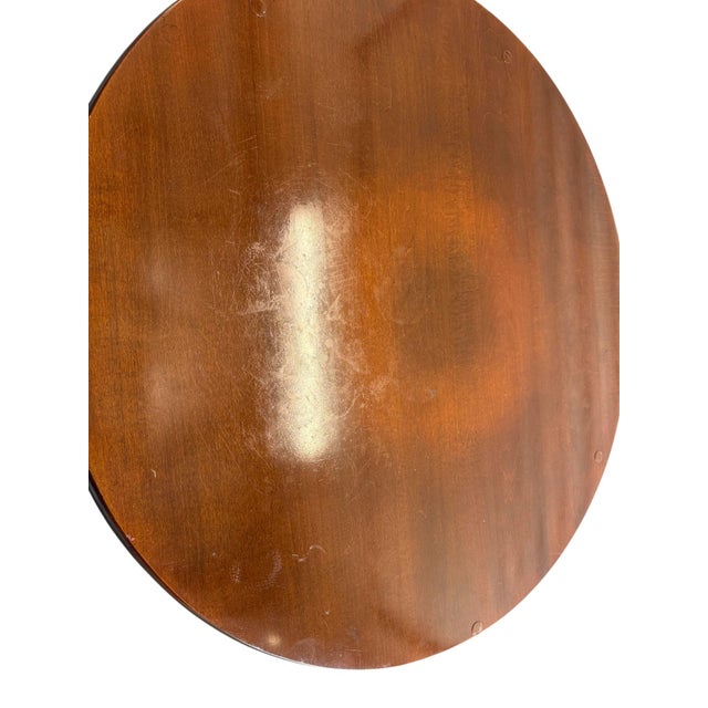 Late 20th Century Dining Game Table With Glass Top Attributed to Miller Desk For Sale - Image 10 of 11