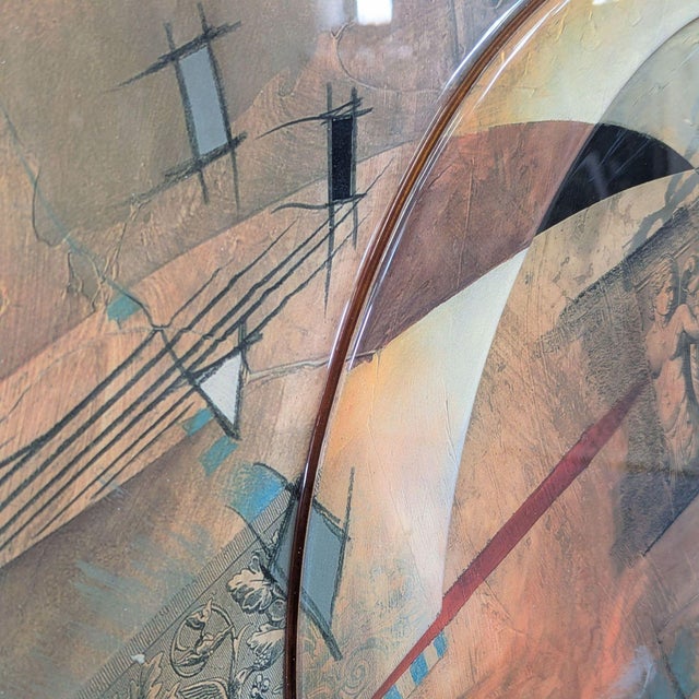 Abstract Abstract Wall Art by Marlene Healey – Modern Framed Artwork For Sale - Image 3 of 7