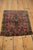 Raspberry Red Vintage Farahan Sarouk Square Rug Mat - 1'10" X 2'5" For Sale - Image 8 of 9