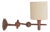Danish Teak Wall Lamp, 1960s For Sale