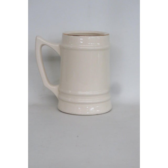 Ceramic Us Naval Academy Ceramic Beer Stein Large Mug With Gold Rim Made in Usa 4827b For Sale - Image 7 of 13