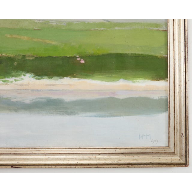 California Coastal Plein Air Impressionist Seascape 1979 For Sale - Image 13 of 17