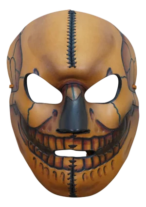 Leather Skull Face Mask Day of the Dead Carnival Mardi Gras Halloween