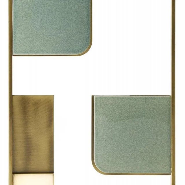 Metal Tall Sunset Table Lamp by Marioni For Sale - Image 7 of 13