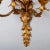 Tall Five-Light Gilt Metal Leaf Form Sconces - a Pair For Sale - Image 9 of 9