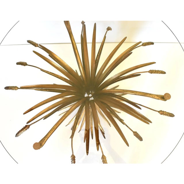 Mid 20th Century Vintage Mid-Century Italian Sheaf of Wheat Table For Sale - Image 5 of 10