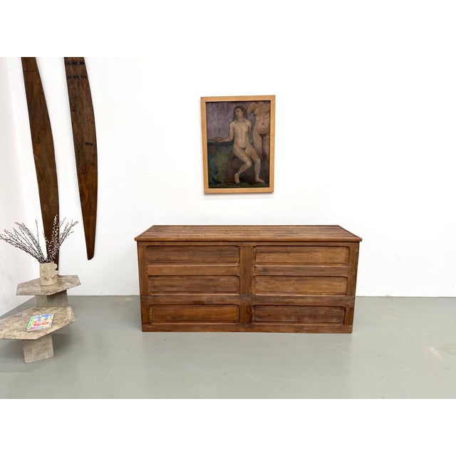 1950s Vintage Pine Workbench, 1950 For Sale - Image 5 of 18