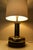 Late 20th Century Mercury Glass Table Lamp Wooden Base For Sale - Image 9 of 9