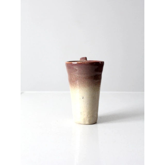 Vintage Studio Pottery Mug For Sale - Image 6 of 13
