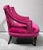 Pair of Chairs Open Arm Lounge Chairs by Silver Craft Furniture Company Gaston Y Daniela Pink Velvet For Sale - Image 6 of 12