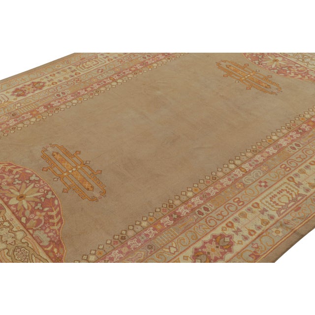 This antique 9x13 rug is a rare acquisition from the new unveilings in Rug & Kilim’s Antique & Vintage Collection. On the...