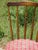 Wood and Fabric Chairs, Set of 2 For Sale - Image 4 of 18