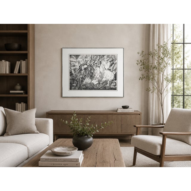 Gray Cigar Tree #2 - Tomoko Parry, C. 1990s For Sale - Image 8 of 10