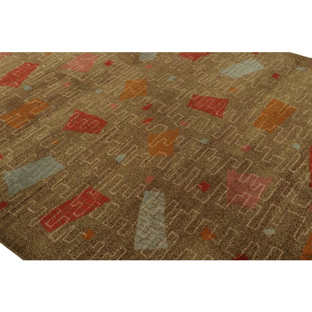 Rug & Kilim Vintage Zeki Muren Art Deco Rug, With Geometric Patterns, From Rug & Kilim For Sale - Image 4 of 8