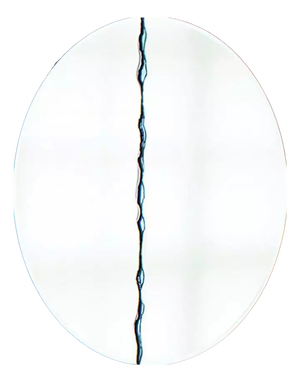 Large Niagara Model Mirror by Pierangelo Gallotti for Gallotti E Radice, 1990s