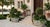 Pair of Vintage Hollywood Regency Cast Stone Garden Planters in Pistachio & White Wash For Sale - Image 12 of 12