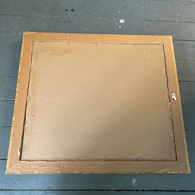 1940’s Original Abstract Sepia Female Nude Figure Study Drawing For Sale - Image 4 of 4