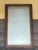 Wood Antique Victorian Walnut Mirror Original Wood Panel Back Gold Liner Foxed Wall For Sale - Image 7 of 10
