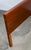 1960s 1960s Mid Century Modern Bedframe Full Size Headboard Footboard Walnut Vintage For Sale - Image 5 of 10