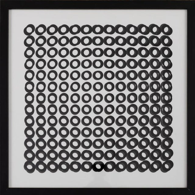 Victor Vasarely, Kinetic Composition VI, Print For Sale - Image 4 of 4