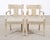 Michael Taylor Set of Michael Taylor Neoclassical White Klismos Dining Chairs For Sale - Image 4 of 18