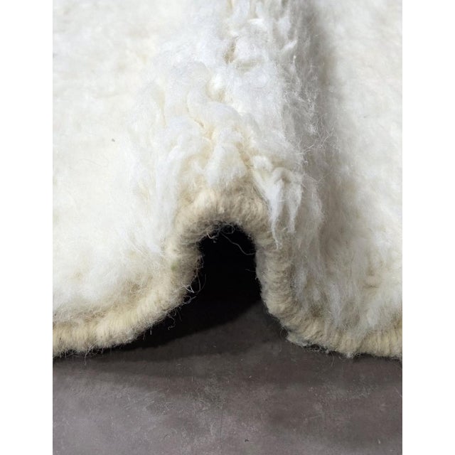 Contemporary Moroccan Wool Rug - 8.3 X 6.4 Ft For Sale - Image 4 of 8